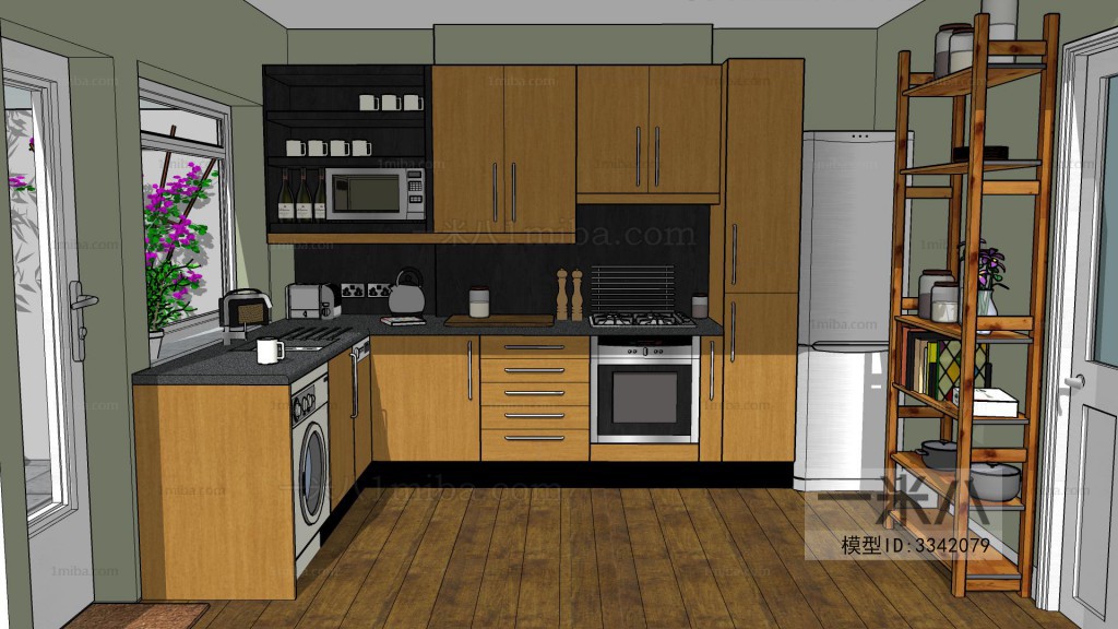 Modern Kitchen Cabinet