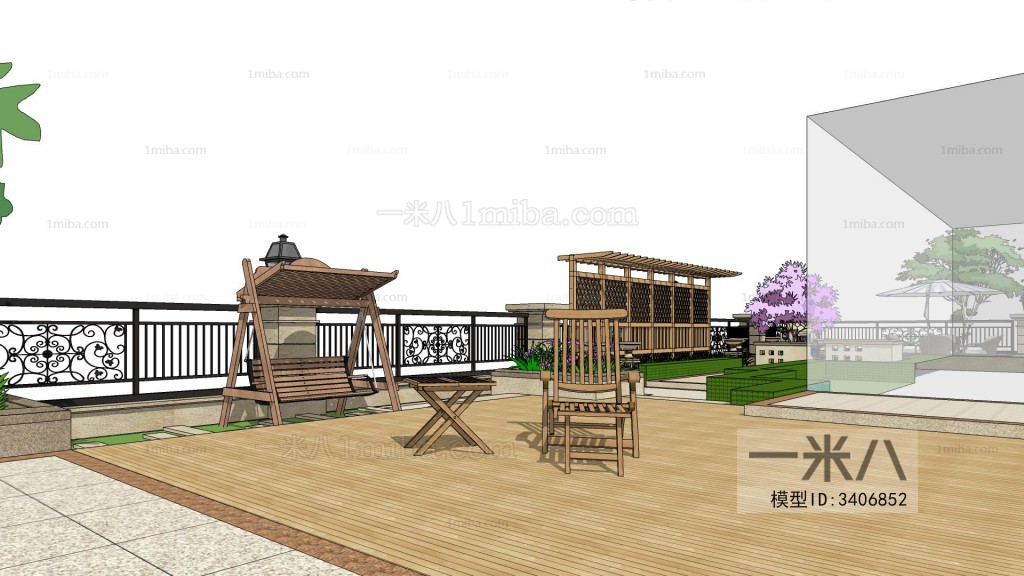 New Chinese Style Courtyard/landscape