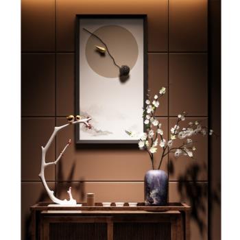 新中式花艺挂画-模型ID【14049】