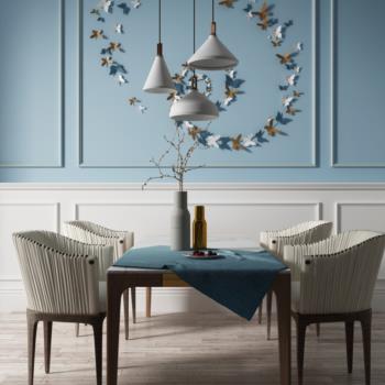 Nordic Style Dining Table And Chairs-ID:860475575