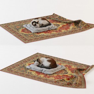 欧式地毯猫咪动物-ID:863987997