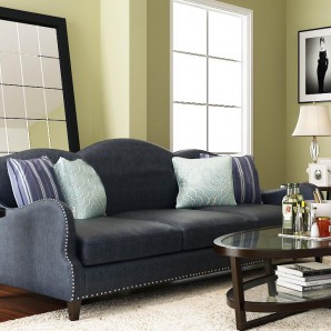 American Style Three-seat Sofa-ID:920913116