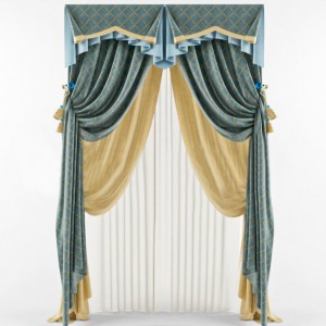 American Style European Style The Curtain-ID:887206676