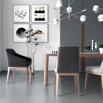 Modern Nordic Style Dining Table And Chairs-ID:624599488