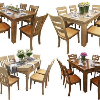 Modern Dining Table And Chairs-ID:661832785