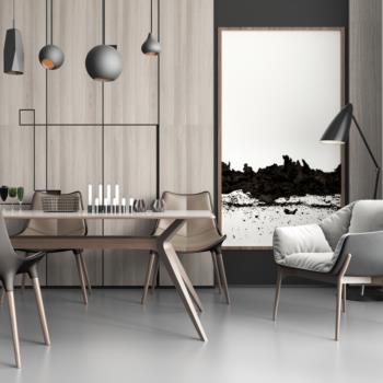 Modern Nordic Style Dining Table And Chairs-ID:476005976