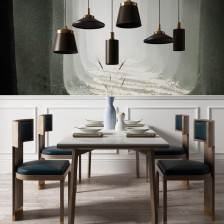 Modern Nordic Style Dining Room-ID:462355239