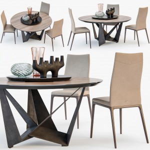 Modern Dining Table And Chairs-ID:190485642
