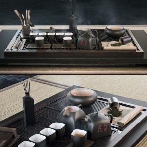 新中式茶具-模型ID【26338】
