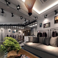 现代服装店-模型ID【28788】