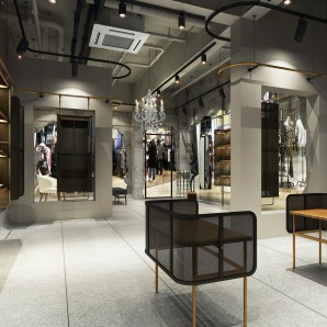 工业风服装店-模型ID【28270】