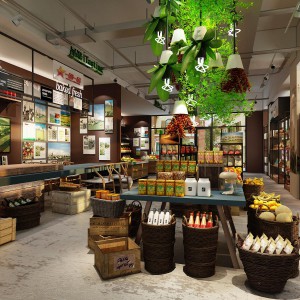 现代水果食品超市-模型ID【31924】