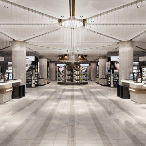 现代商场化妆品展示区-模型ID【32938】