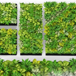 现代植物墙-模型ID【32571】