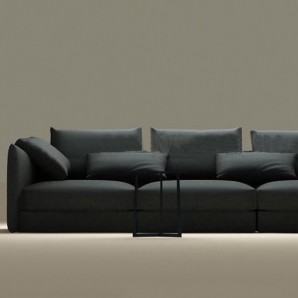现代简约三人沙发-模型ID【10357】