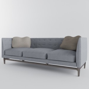 现代三人沙发-模型ID【60220】