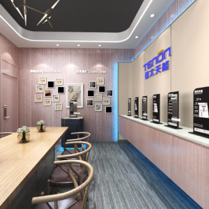 全景-现代门锁专卖店-模型ID【58107】
