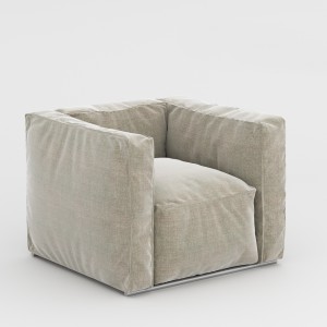 现代单人沙发-模型ID【62077】