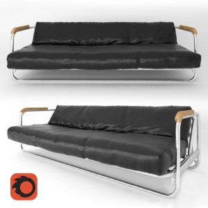 现代双人沙发-模型ID【62428】