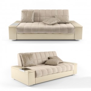 现代双人沙发-模型ID【66584】