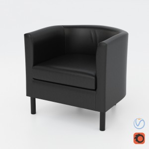 现代单人沙发-模型ID【64814】