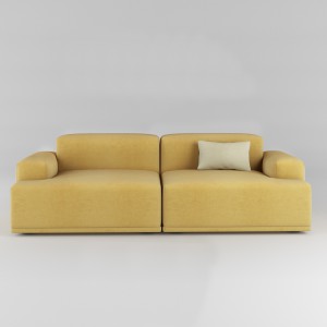 现代双人沙发-模型ID【65640】