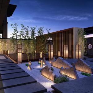 新中式会所庭院/景观石头-模型ID【67709】