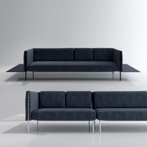 现代三人沙发-模型ID【67940】