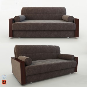 现代三人沙发-模型ID【70284】