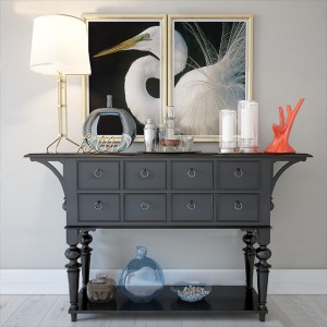 American Style Side Cabinet/Entrance Cabinet-ID:222116694
