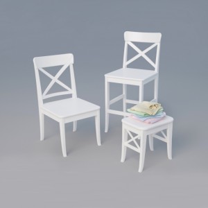 欧式单椅吧椅凳子-模型ID【83769】