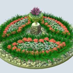 现代灌木花草-模型ID【90114】