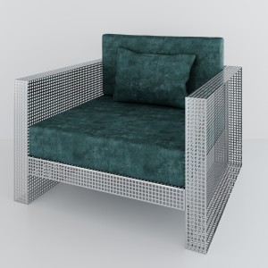 现代单人沙发-模型ID【90065】