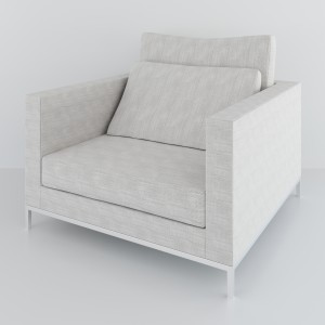 现代单人沙发-模型ID【90055】