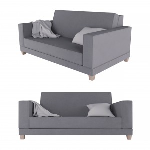现代双人沙发-模型ID【93709】