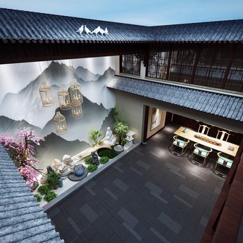 新中式庭院/景观-模型ID【93807】