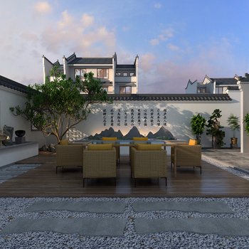 新中式庭院/景观-模型ID【94051】