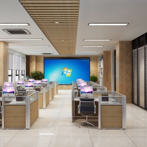 舜泰广场现代办公员工区-模型ID【94666】