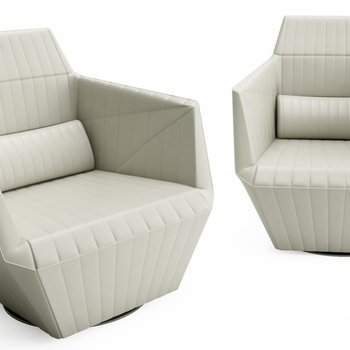 写意空间 Ligne Roset Facett现代单人沙发-模型ID【97975】