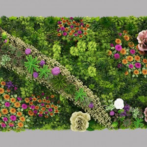 现代植物墙-模型ID【99722】