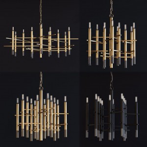 美国RH(Restoration Hardware)现代吊灯-模型ID【100712】