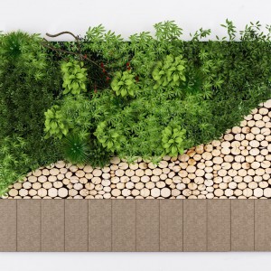 现代植物墙-模型ID【103760】