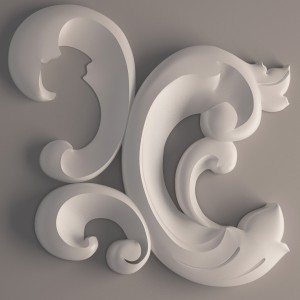 欧式雕花/线条-模型ID【136089】