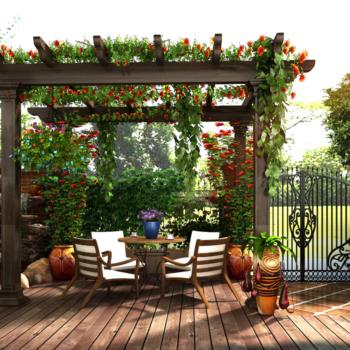 现代庭院/景观花园植物-模型ID【24805】