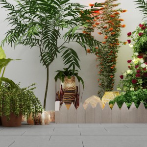 现代树/灌木/花草-模型ID【137932】