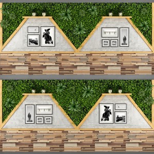 现代植物墙挂画-模型ID【142415】
