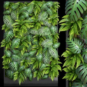 现代植物墙-模型ID【143143】