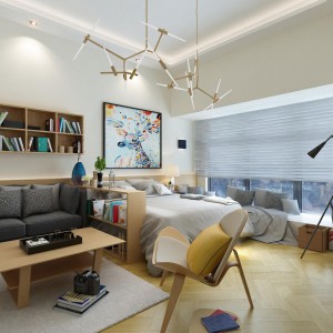 现代卧室-模型ID【143676】