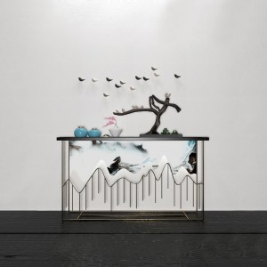 新中式端景台-模型ID【145559】