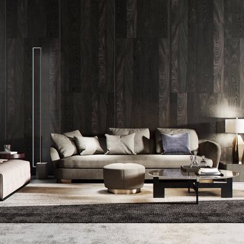 意大利 米洛提 Minotti 现代沙发组合-模型ID【148027】